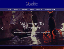 Tablet Screenshot of circadium.com
